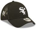 Chicago White Sox New Era 2022 All Star Game Workout Black 39THIRTY Flex Fit Hat