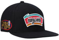 San Antonio Spurs Mitchell & Ness Top Spot NBA 1999 Finals Snapback Hat