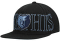 Men's Mitchell & Ness Black Memphis Grizzlies Winner Circle Snapback Hat