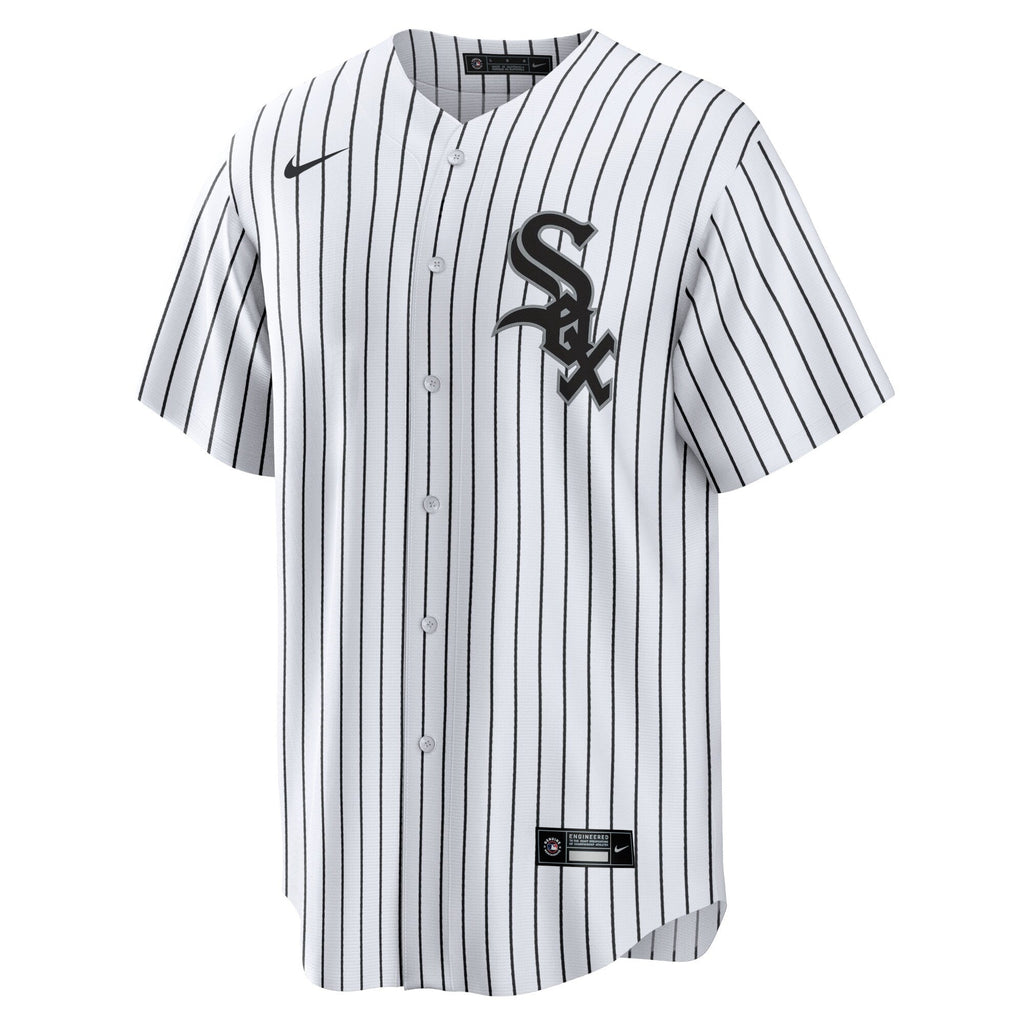 NIKE Men's Chicago White Sox White Home Blank Replica Jersey
