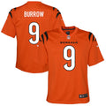Youth Cincinnati Bengals Joe Burrow Nike Alternate Orange Game Jersey